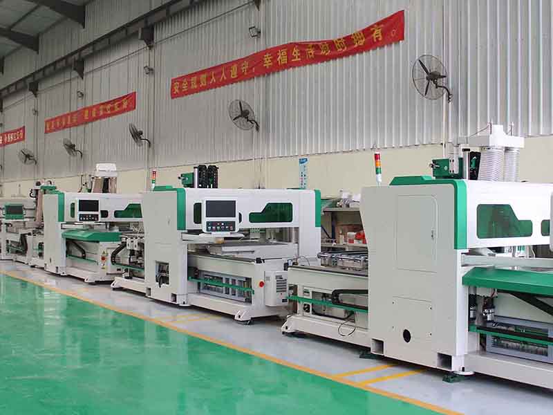 6 side drilling machine center for cabinet production line - 