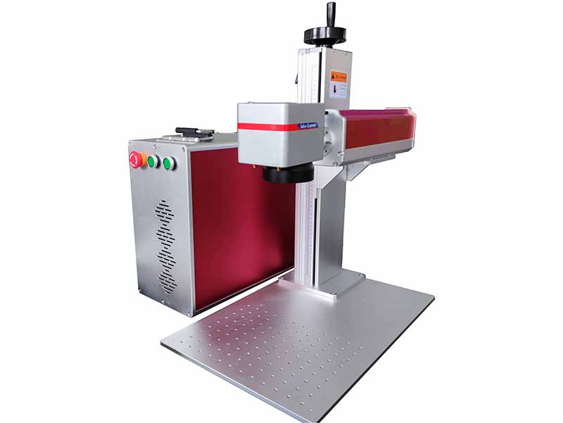 Factory direct sale 10w 20W 30W 50W metal nonmetal portable fiber laser marking machine - 