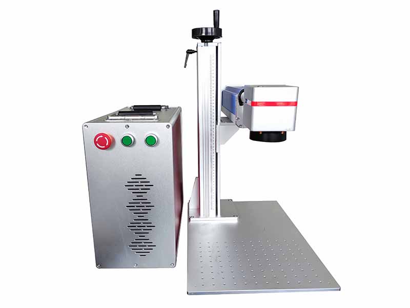 Factory direct sale 10w 20W 30W 50W metal nonmetal portable fiber laser marking machine - 