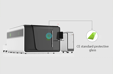 Fiber Laser Cutting Machine Fully Enclosed EU Standard - 