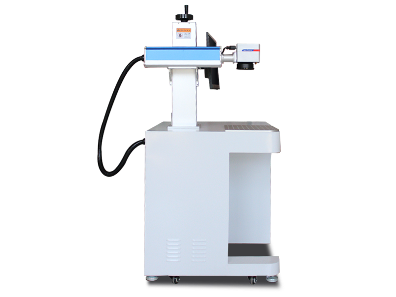 High Speed 100w Raycus Max Desktop Fiber Laser Marking Cutting Machine for 2mm Metal Sheets - 