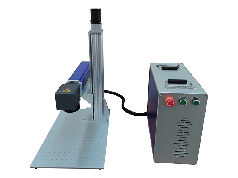 Jinan hot sale 50w 100w 3d 2.5d fiber laser marking machine for metal engraving - 