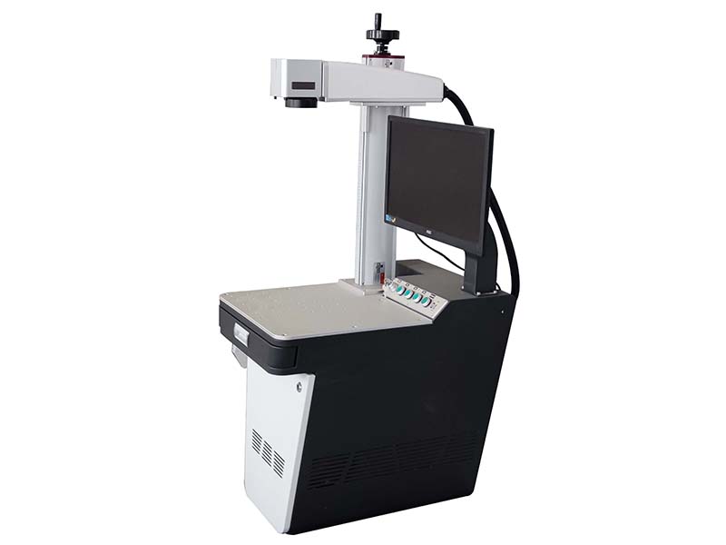 Jinan Pioneer color printing MOPA JPT laser source 20w 30w 60w fiber laser marking machine - 