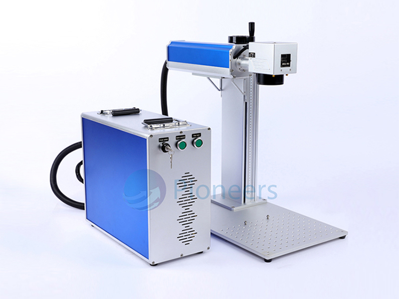 Mopa JPT color mask 60w 100w 3D dynamic marker fiber laser marking machine with Rotary Raycus metal fiber laser 20W 30W 50W - 