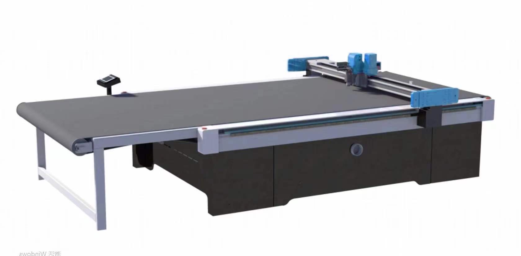 Pioneers Oscillating Knife Cutting machine apply the apparel industry - 