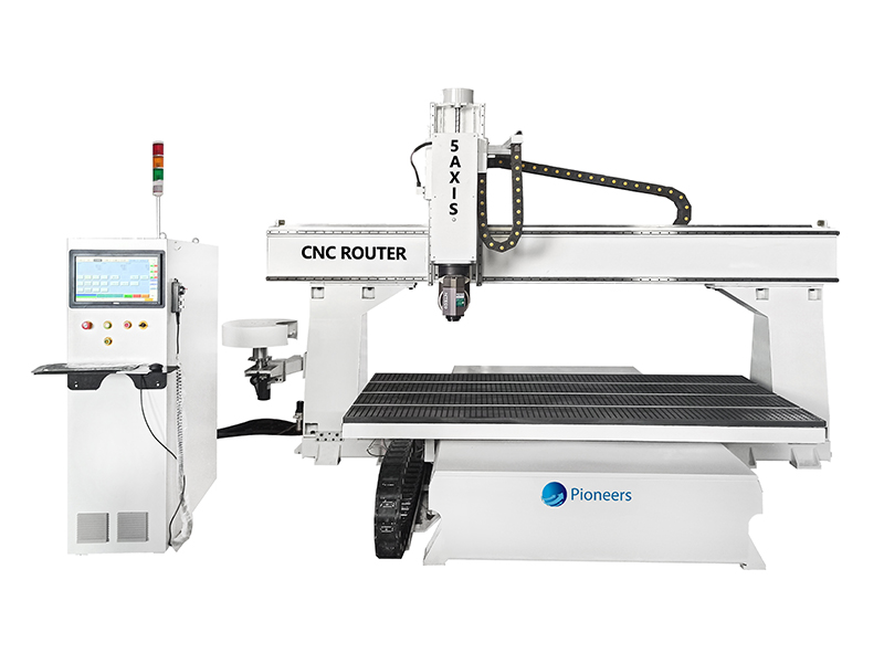 Wood pattern cnc router 360 degree head turn 4axis 5 axis cnc milling machine - 