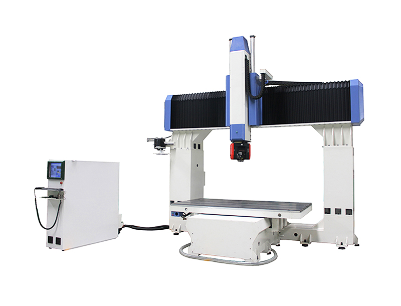 Wood pattern cnc router 360 degree head turn 4axis 5 axis cnc milling machine - 