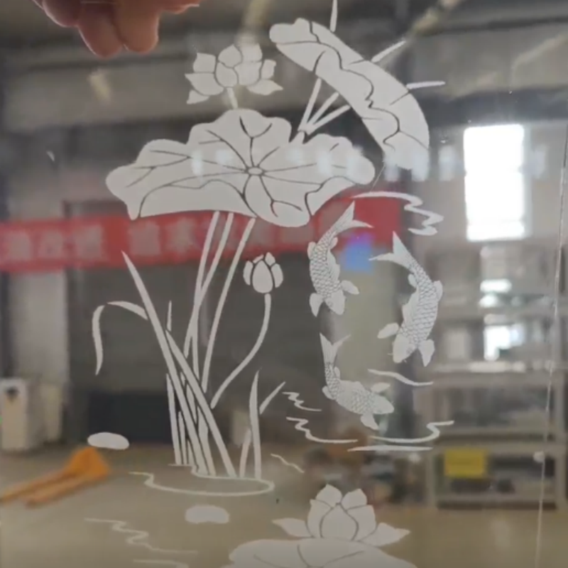 Laser Frosting Engraving Machine Operation Process3